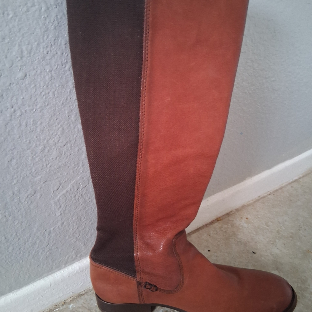 Frye Brown and Tan Women's Winter Boots - Picture 5 of 5